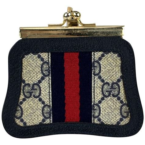 gucci vintage coin purse|vintage gucci accessory collection wallet.